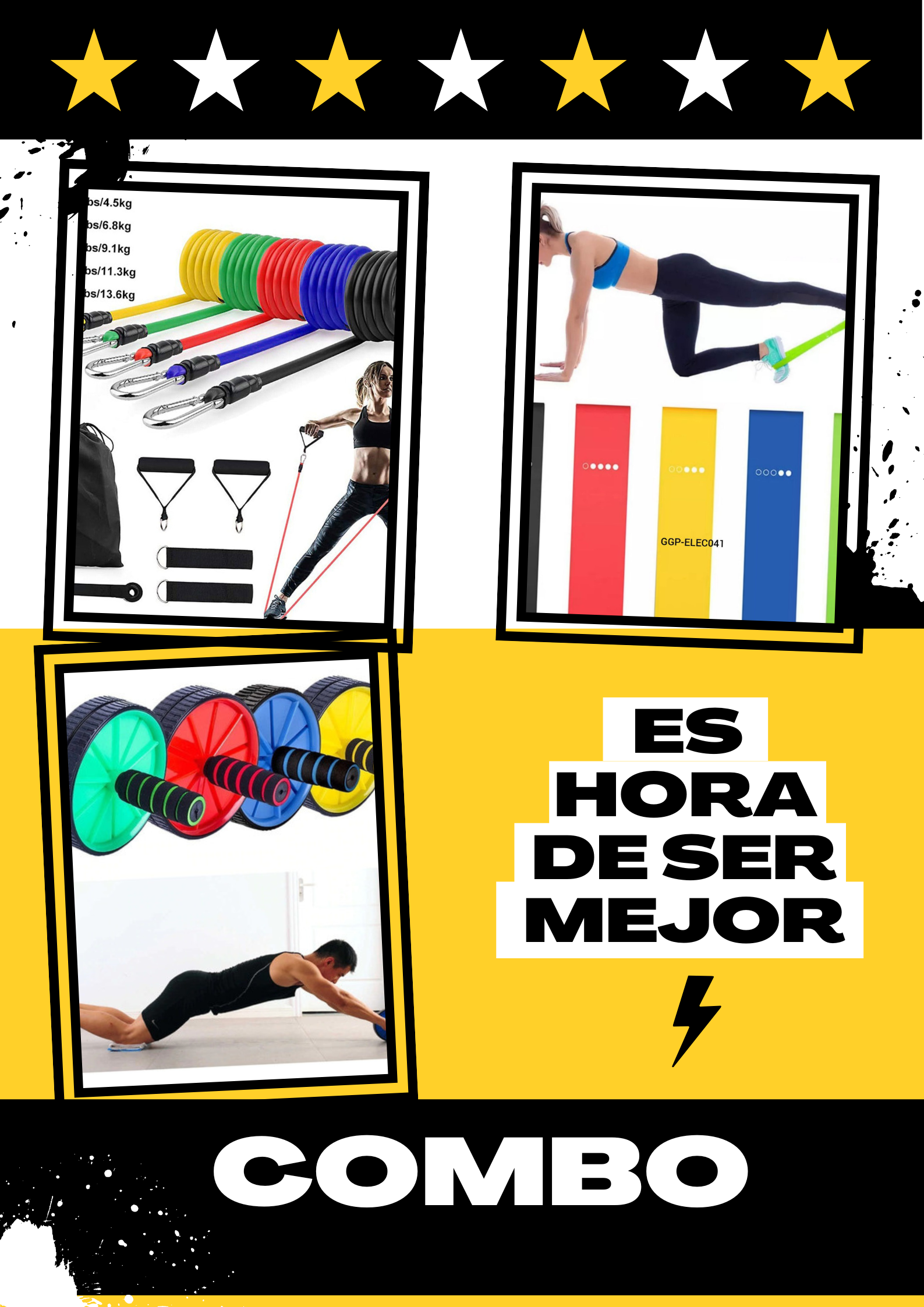 Miniatura 3 de COMBO BANDAS TUB + RUEDA ABD + BANDAS X5